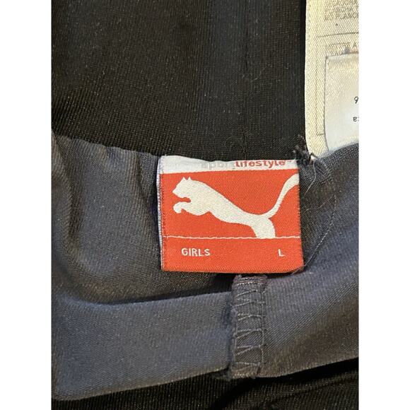 Puma Dark Gray Skort Girls size L - Picture 3 of 3